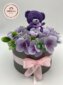 Idill Flower | Kézzel készül virágdekorációk-Virágboxok, kosarak selyem virágból