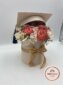 Idill Flower | Kézzel készül virágdekorációk-Virágboxok, kosarak selyem virágból